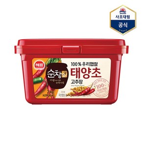 해표 순창 100% 우리햅쌀 태양초 고추장 2kg, 1개