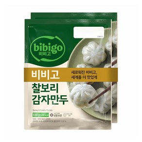 [냉동] CJ 비비고 찰보리감자만두 600g+600g