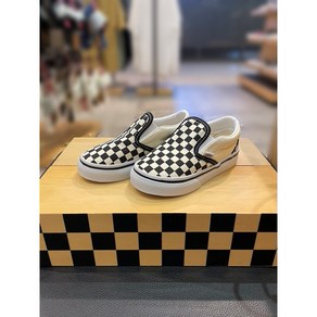 VANS 반스 토들러 코어클래식 체커보드 Slip-on 슬립온 VN000EX8BWW