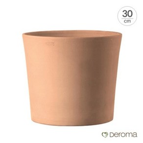 [Made in Italy] 데로마 테라코타 토분 인테리어화분 바소 실린, 30cm/white, 1개