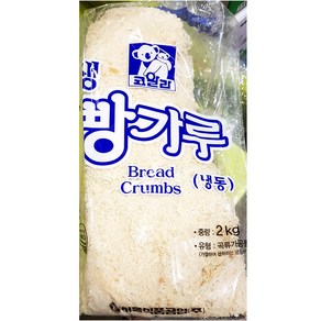 월드킹식자재 코알라 생고운빵가루 분식재료 습식빵가, 1개, 2kg