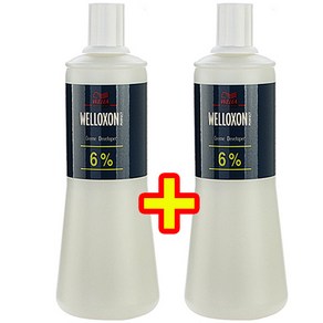 1+1 웰라 산화제 6% 960ml/염색산화제/탈색산화제, 960ml, 2개