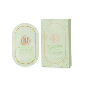 NIL CICA CALMING CLEAR-ACNES COOLING AMPOULE MASK 닐 시카 카밍 클리어-아크네 쿨링 앰플 마스크 팩