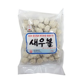 (무)(냉동)천일식품 새우볼(냉동 1Kg)X5개, 5개, 1kg