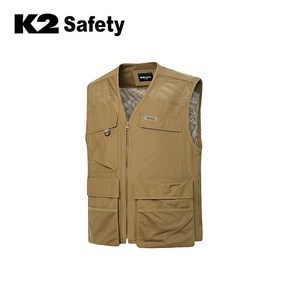 K2 Safety VE-2602 베스트 조끼 작업복 단체복 근무복 워크웨어 오피스웨어 쿨조끼, 1개