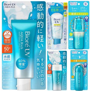 비오레 UV 아쿠아리치 워터리 에센스 젤 선크림 미스트 SPF50+ PA++++, 5.아쿠아 리치 아쿠아 프로텍트 미스트, 1개