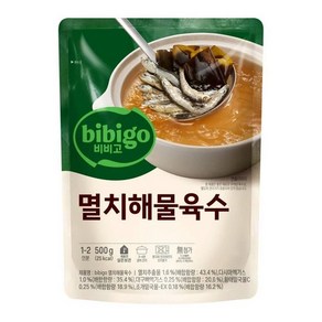 (실온)[비비고]멸치해물육수, 500g, 18개