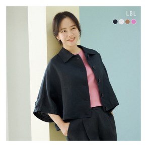 [LBL] (런칭가 69 900원) 25SS 프렌치린넨100 브리즈 케이프 자켓