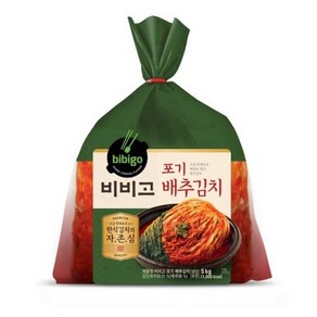 [G] CJ 비비고 포기김치, 5kg, 1개