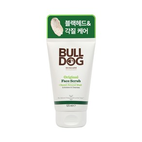 [불독]오리지널 페이스스크럽 (자연유래 남성 스크럽폼), 1개, 125ml