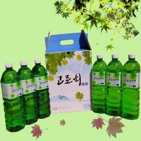 운문산 고로쇠수액 1.5리터 6병 12병 / 25년 첫물채취, 12개, 1.5L