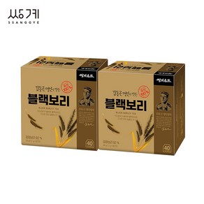 쌍계 김동곤명인 블랙보리차 120T (국내산), 1.2g, 40개, 3개