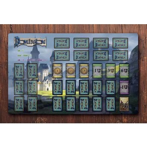 도미니언 보드게임 패드 플레이매트 Dominion playmat, 도미니언 80x50, 1개