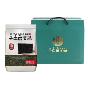 해농 선물세트 24년 11월 햇김 구운 곱창김 90g X 4봉, 1개