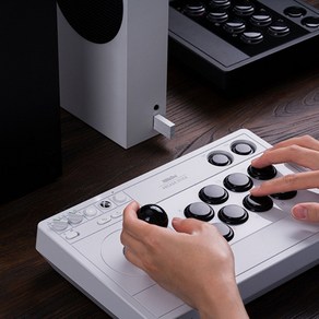 2023년 최신상 8BITDO 아케이드 스틱 XBOX 조이스틱 xbox/windous10/11 호환 플로팅 패널 유무선 사용OK