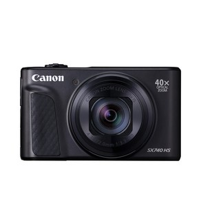 Canon 컴팩트 디지털 카메라 PoweShot SX740 HS 블랙 광학 40배 줌4K 동영상Wi-Fi