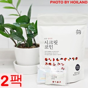 빅마마 이혜정 시크릿코인 20알(총40알) 더편한 육수명장 자연한알 천연 조미료 고체육수 백년육수 팩 캠핑육수 여행육수, 80g, 2개