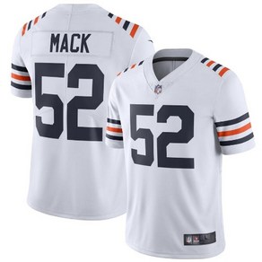 미식축구 시카고 베어스 풋볼 유니폼 No. 52 Khalil Mack 저지 스포츠웨어 시냅스