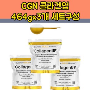 CGN I 콜라겐업 CGN 큰팩 세트구성 수량별 464, 464g, 3개, 464그램