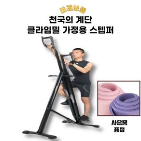 천국의 계단 클라임밀 유산소 가정용 오르기 홈트, 블랙