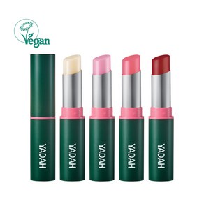 YADAH [비건] 선인장 립 틴트 밤 4.3g, 체리펀치, 1개