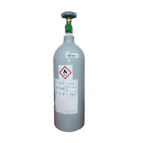 LPG 빈용기3.6L(충전용) (말타니메탈 744-0085) 화물택배비포함, 선불(+10000), 1개