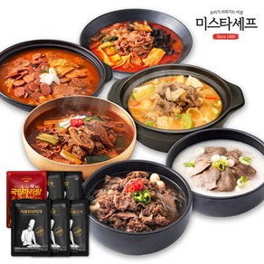 [미스타셰프] 얼큰한 육개장 6팩 외, 미스타셰프 부대찌개 6팩, 600g, 6개