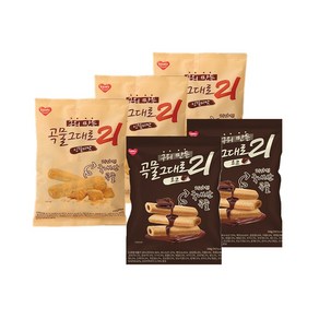 구워만든 곡물그대로 21 크리스피롤 혼합구성 (인절미3 + 초코2), 5개, 150g