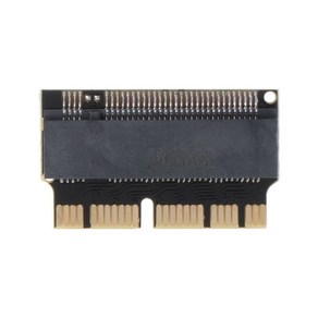 NVMe PCI Expess 2013 2015-M.2 NGFF SSD 어댑터 카드 (Macbook Ai Po A1398 A1502 A1465 용), 01 black