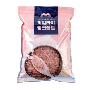 히말라야 핑크솔트 가는소금 식용 김장용 FDA인증, 5kg, 3개