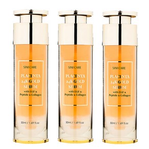 [호주정품 직배송] 시니케어 플라센타 양태반 순수 24k 골드 세럼 - SINICARE 24k gold seum, 3개, 50ml