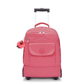 Kipling 여성용 Sanaa 롤링 백팩 버블 팝 핑크 백팩