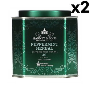 허니앤손스 페퍼민트 허브티 30개입 54g 2팩 Peppermint Herbal Tea