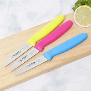 [GIESSER] 기셀 비비드 컬러 모양과도 8305sp 과일칼, 라임, 1개
