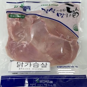 푸르델리 냉동 생 닭가슴살 1kg 5팩 (5kg), 5개