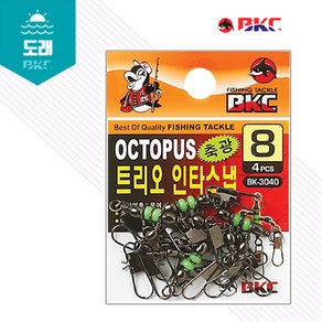 백경 옥토퍼스 트리오 인타스냅도래 BK-3040 문어낚시, 1개