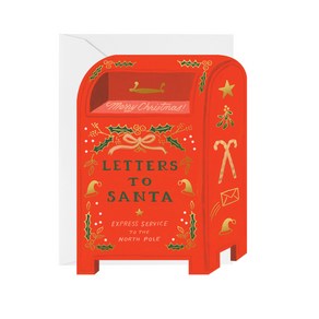 라이플페이퍼 Lettes to Santa cad 크리스마스 카드, 단품