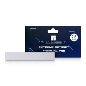 Thermalright ODYSSEY THERMAL PAD 120x20 서린 (2.5mm), 1개
