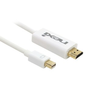 넥시 Mini DP to HDMI 변환 케이블 2M NX209, 1개