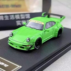 Star Model 1:64 포르쉐 RWB 964 GT - Pandora One 그린