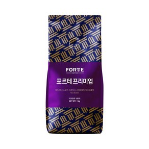 포르테 프리미엄 홀빈 원두커피 1kg, 3개