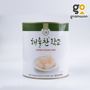 락교3S 3kg 해울찬 일식 락교 대용량 업소용 반찬