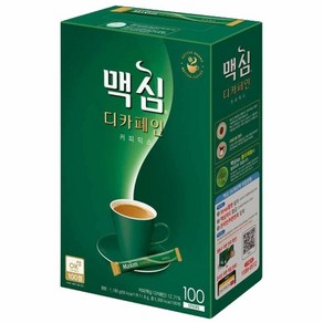 [KT알파쇼핑]맥심 디카페인 커피믹스 100T (WC00C5B), 기본상품