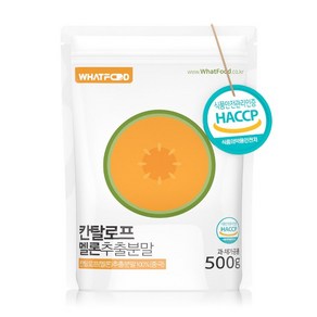 왓푸드 칸탈로프 멜론 추출 분말 500g (중국) - 20:1 칸탈루프, 1개