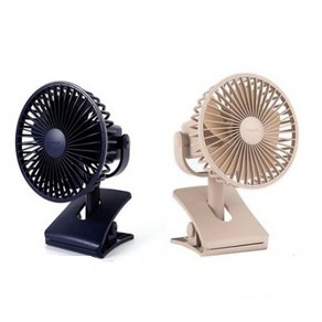 엠팬 클립형 배터리 탈부착 써큘레이터 M2-FAN + 배터리팩, 네이비