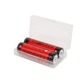 스위스볼트 18650 배터리 3350mAh 2p + 케이스 세트