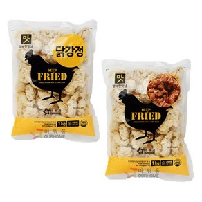 [다만세푸드] 아워홈 닭강정 1kg x 2개/순살치킨, 2개