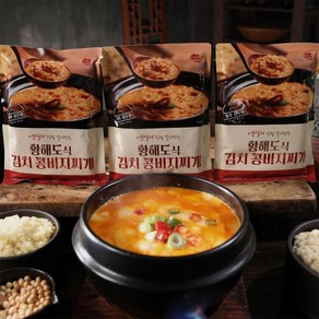 이순실의 황해도 김치콩비지찌개 (4팩), 4개, 400g