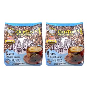 old town instant premix white coffee less sugar 525G 15 STI 올드타운 인스턴트 프리믹스 화이트 커피 무설탕 525G 스틱 15개(2팩