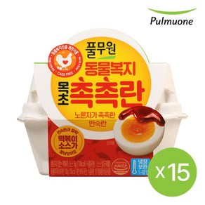 [풀무원]동물복지목초 촉촉란2구(떡볶이소스)X15개, 100g, 15개